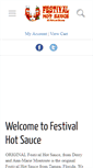 Mobile Screenshot of festivalhotsauce.com